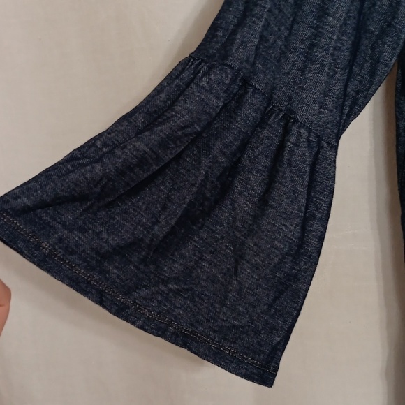 French Laundry Faux Denim Long Sleeve Button Up Size 1X - Picture 4 of 5